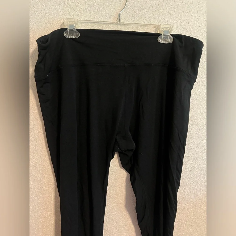 Wool& Summit Black Merino Wool Leggings - Picture 5 of 9